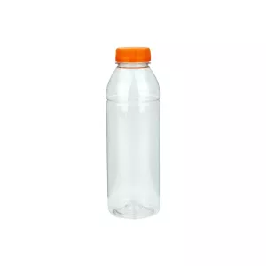 Bouteilles PET Servipack , bouchon orange 50cl